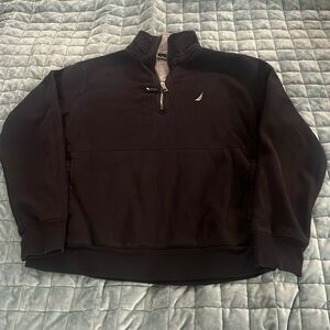 Black Nautica 1/4 Zip Pullover
